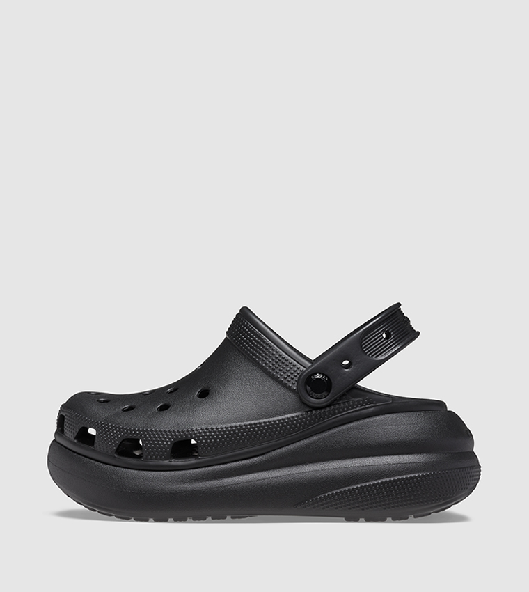 Buy Crocs Crush Clog In Black | 6thStreet Saudi Arabia