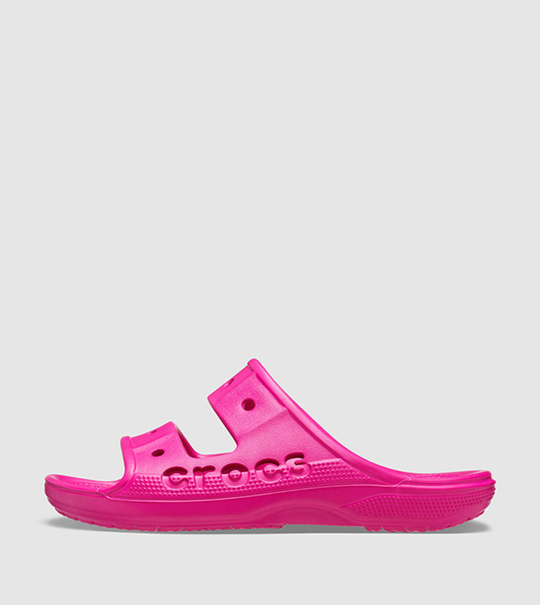 Pink cheap crocs mens