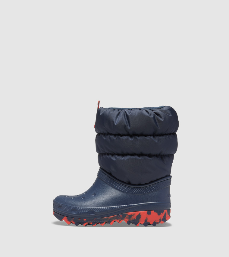 Buy Crocs Classic Neo Puff Boots T In Blue | 6thStreet Kuwait