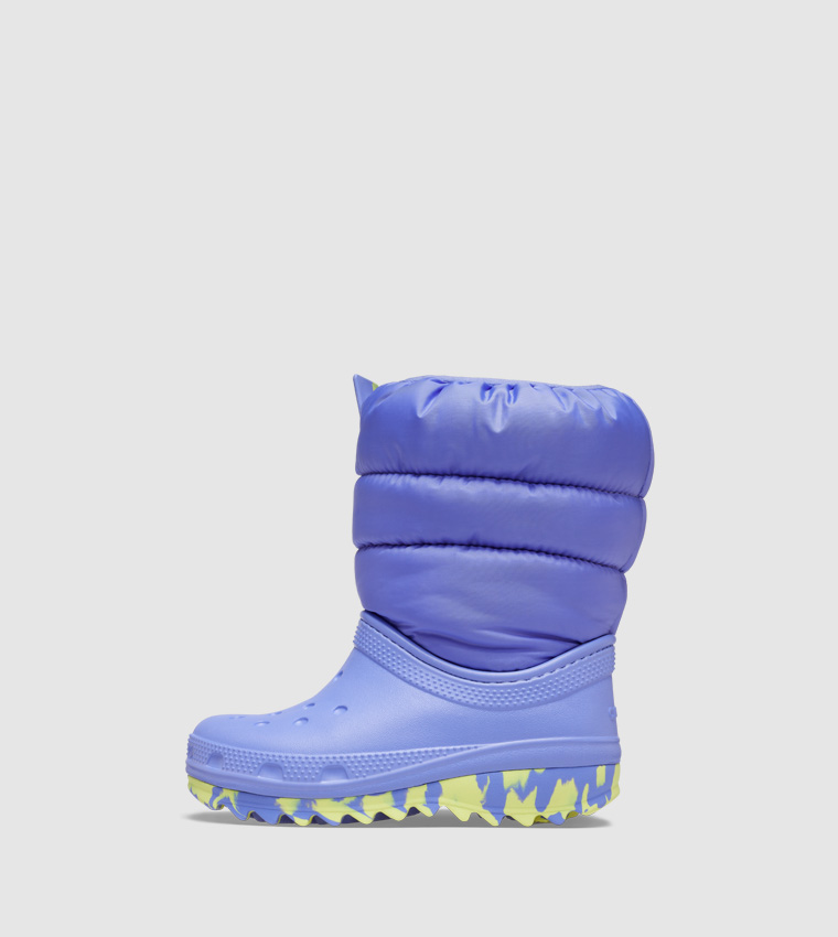 Bottes de neige Crocs Classic Lined Neo Puff Boot 206630 Digital Violet