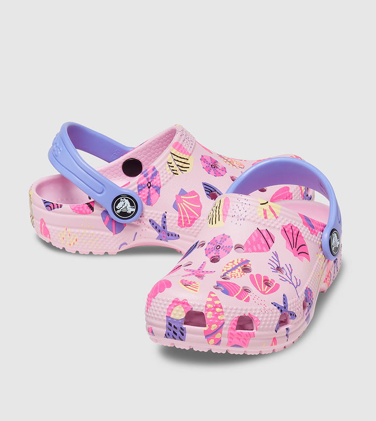 Party store pink crocs