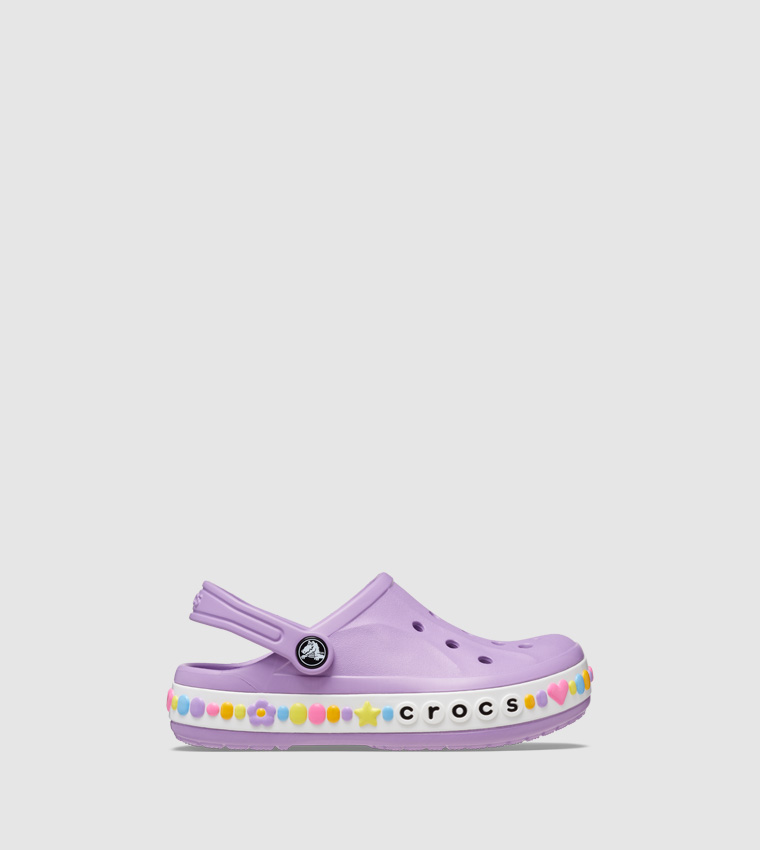 Crocs with rainbow discount words