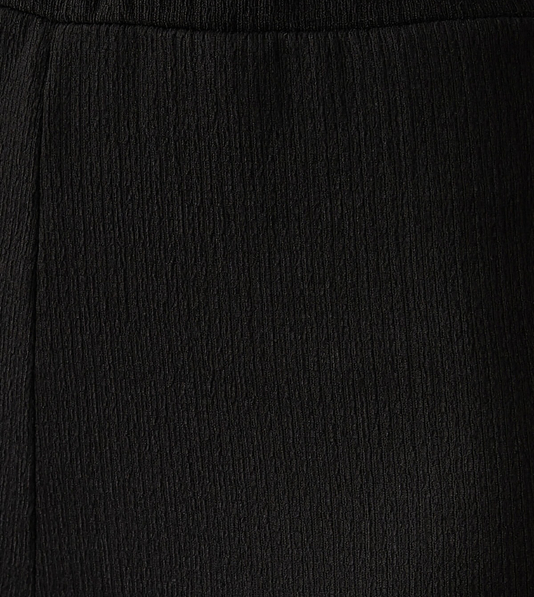 Solid Wide Leg Trousers