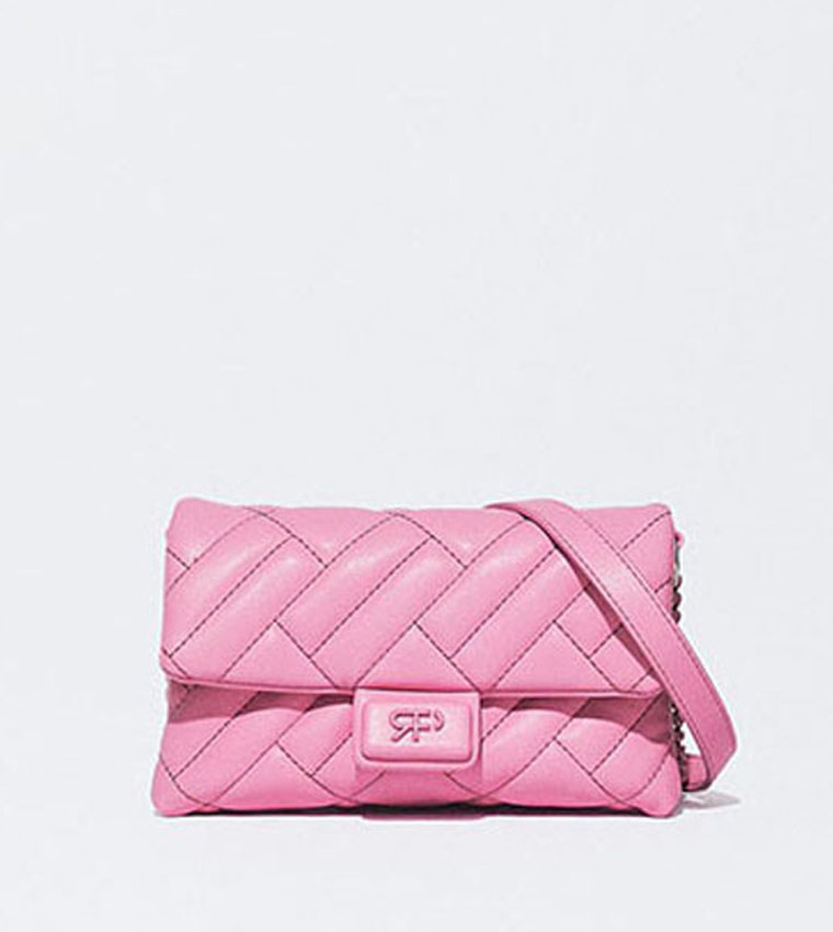 Buy Parfois Quilted Chain Handle Crossbody Bag In Pink 6thStreet UAE