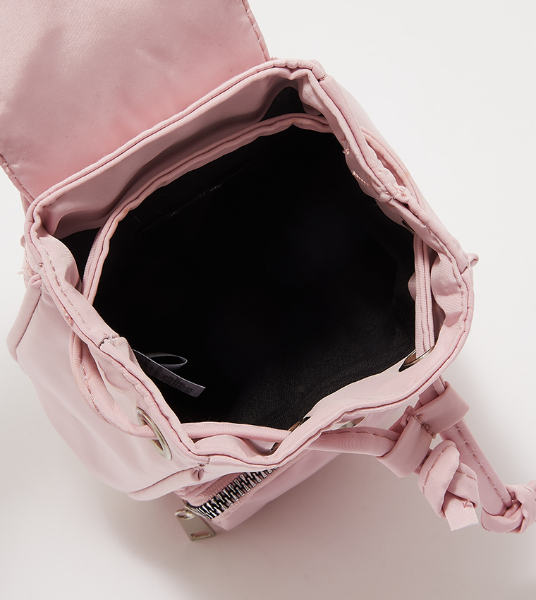 Buy Ardene Casual Mini Flap Backpack In 