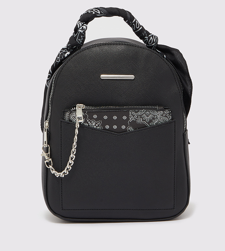 Black bandana outlet backpack