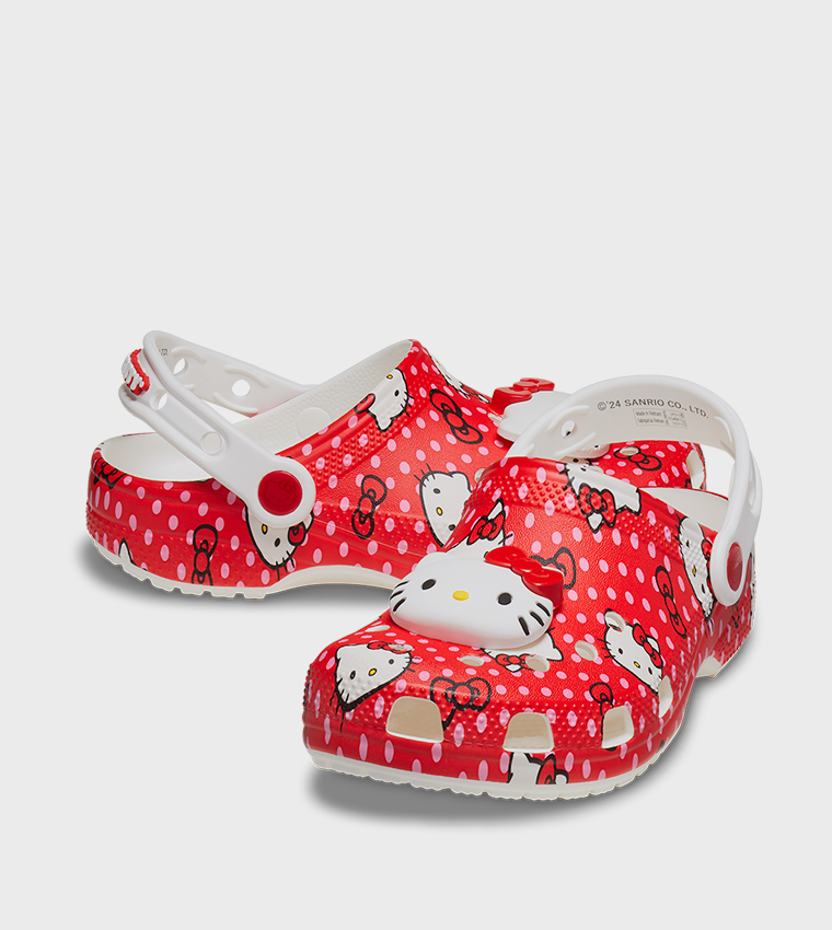 Kids' Hello Kitty Red Classic Clog 