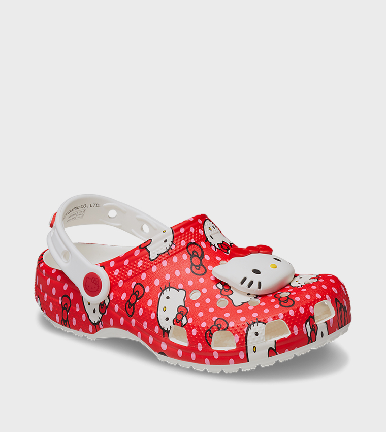 Kids' Hello Kitty Red Classic Clog 
