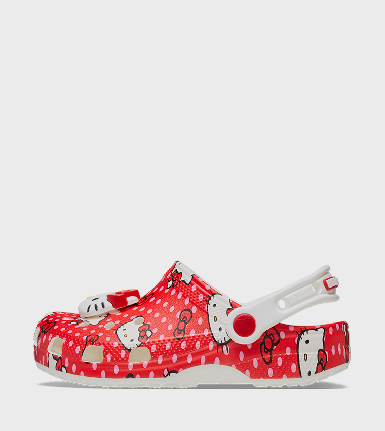 Toddlers' Hello Kitty Red Classic Clog 