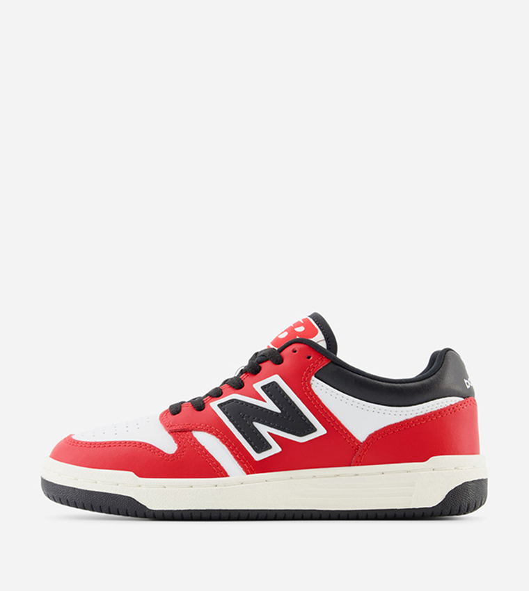 BB480 Color Block Lace-Up Sneakers
