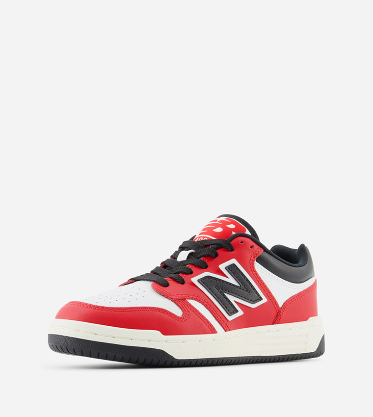 BB480 Color Block Lace-Up Sneakers