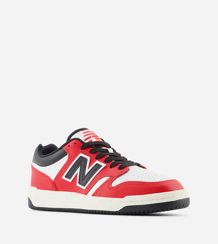 BB480 Color Block Lace-Up Sneakers