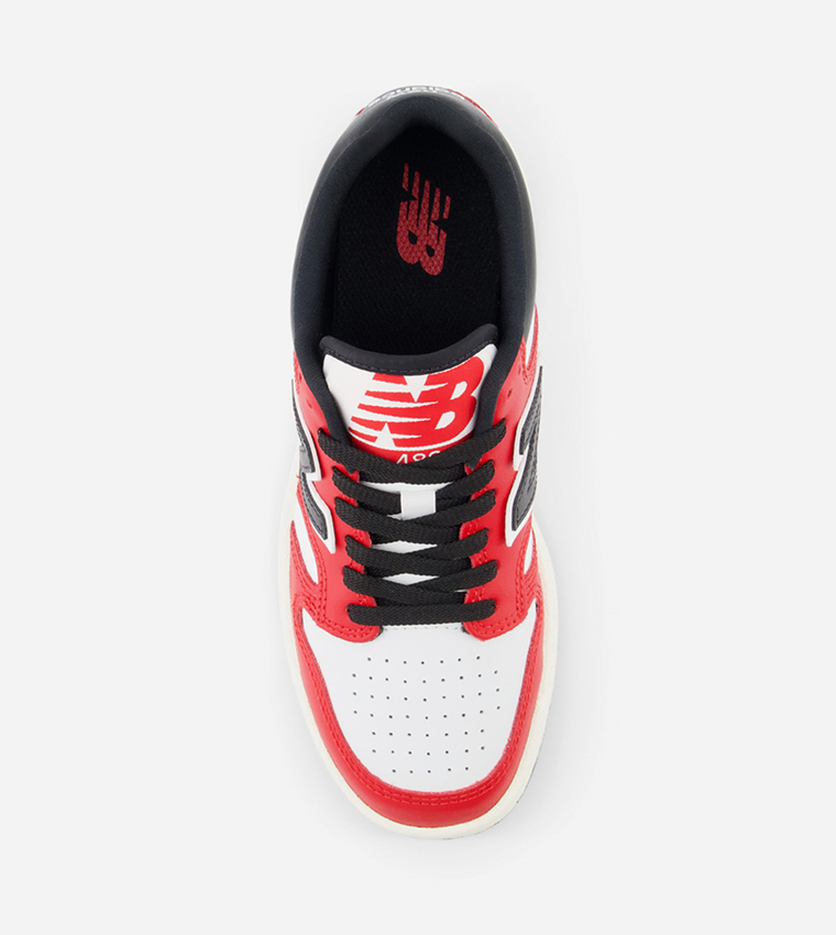 BB480 Color Block Lace-Up Sneakers
