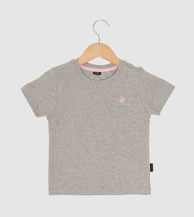 Core Short Sleeve Crew Neck Grey