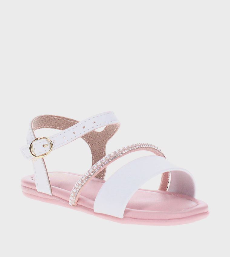 مولكينها  أحذية فلات - أبيض Flat Sandals
