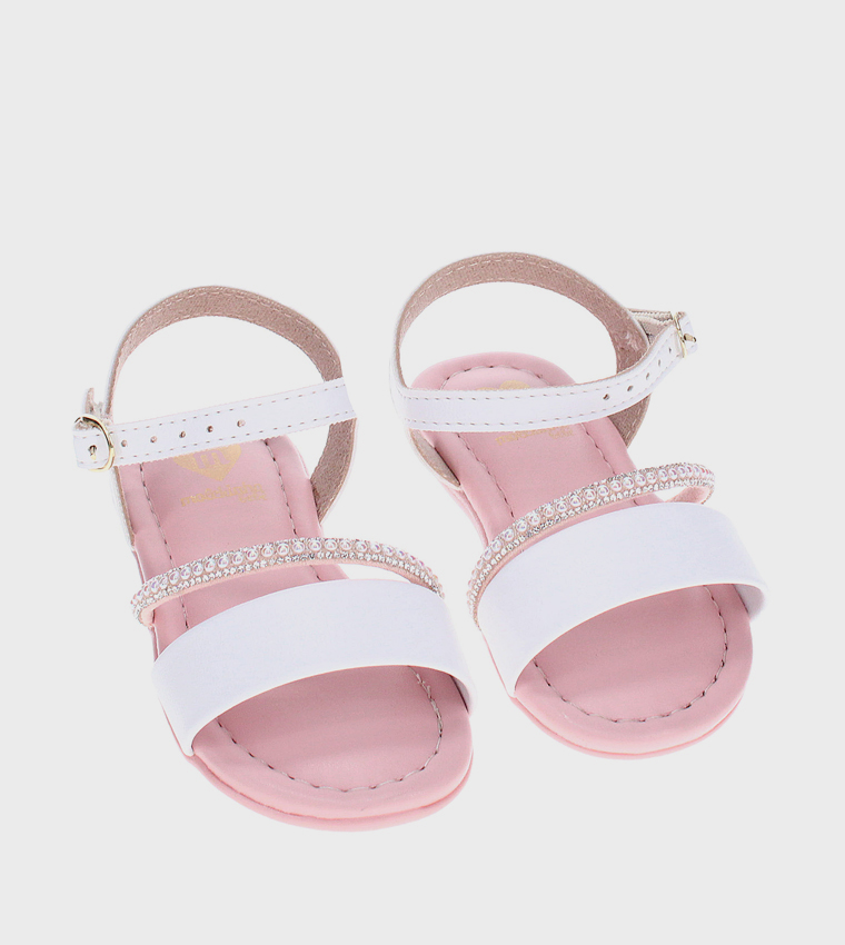 مولكينها  أحذية فلات - أبيض Flat Sandals
