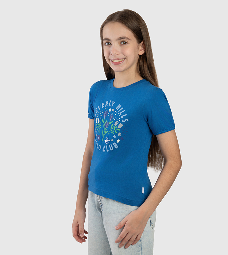 Logo Printed Short Sleeves T-Shirt