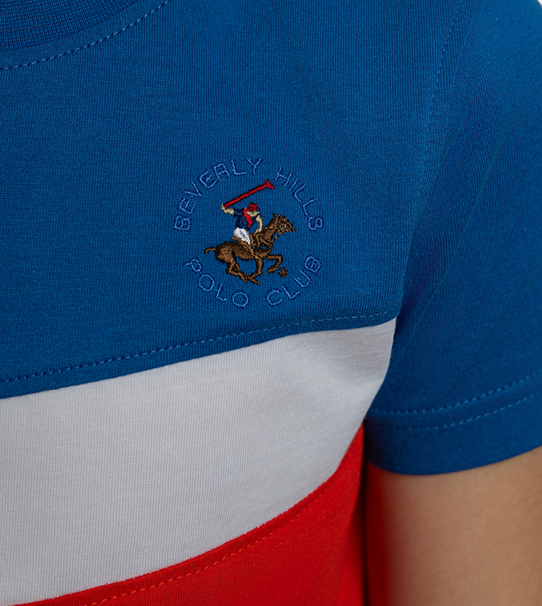Color Block Crew Neck T-Shirt