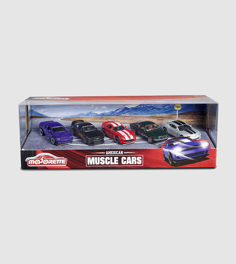 Buy Majorette American Muscle Cars Gift Pack Online in UAE