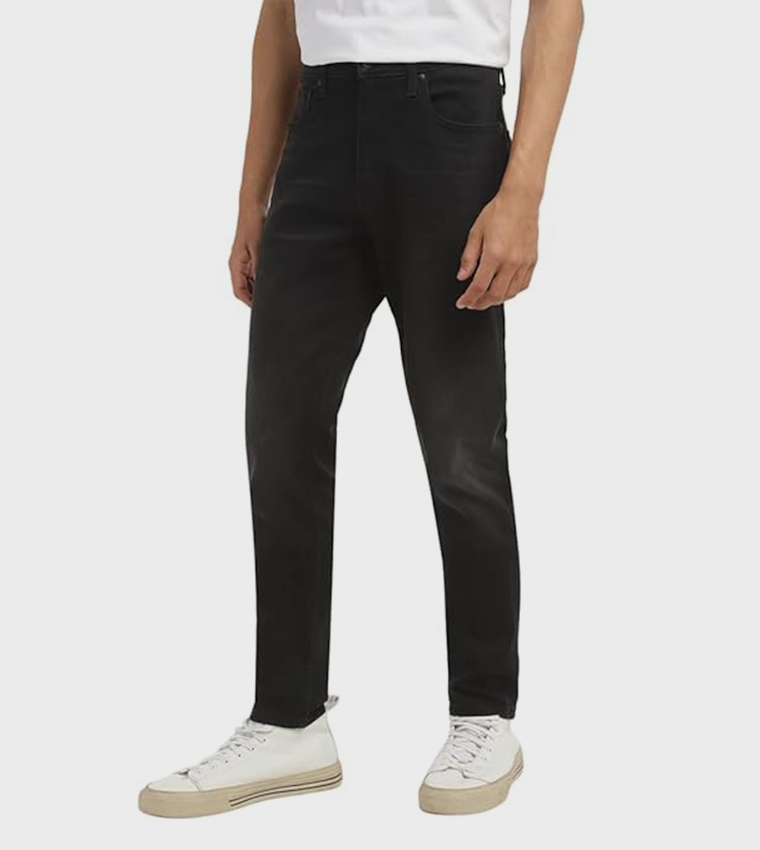 Washed Mid Rise Slim Fit Jeans