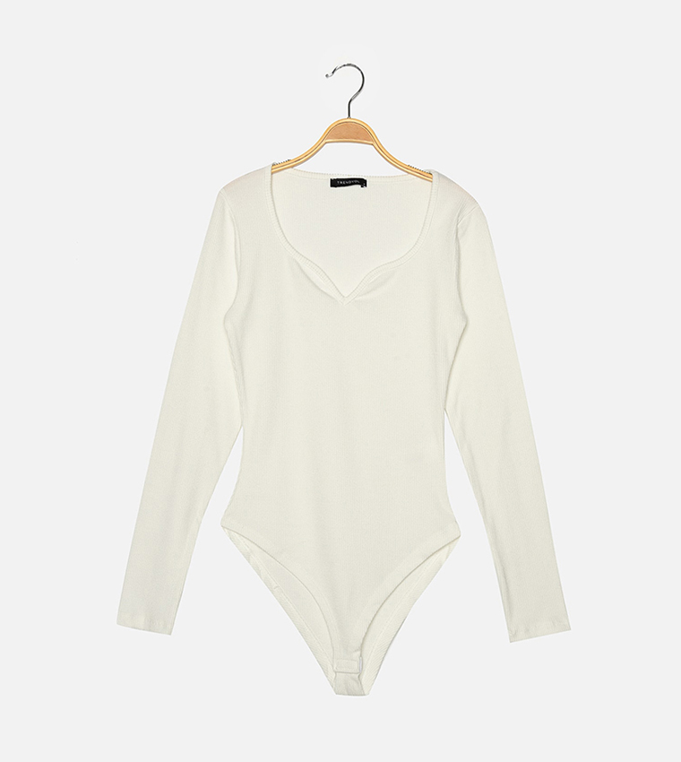 The Basic Bodysuit in 5 Colors-AS main image 1