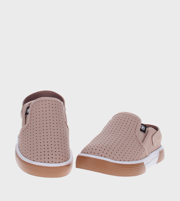 Textured Slip-On Shoes