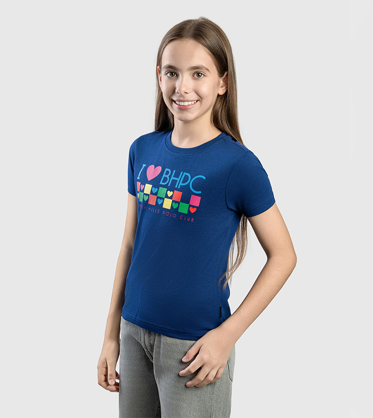 Printed Crew Neck T-Shirt