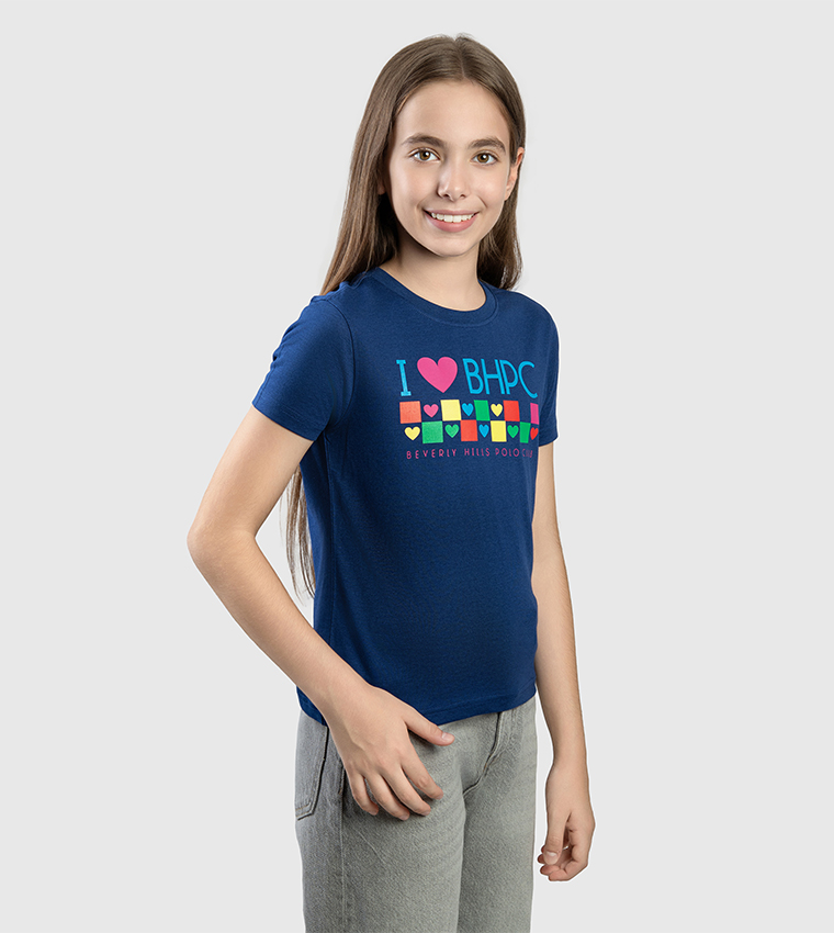 Printed Crew Neck T-Shirt