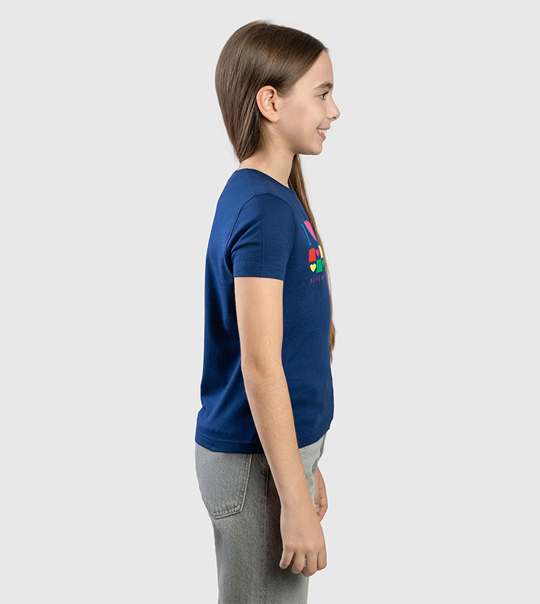 Printed Crew Neck T-Shirt