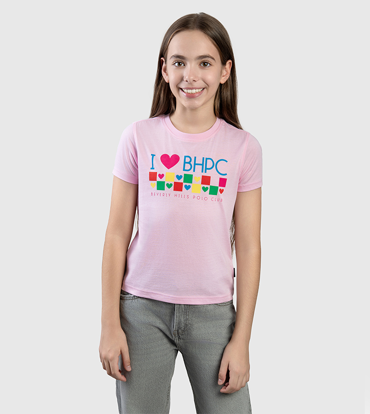 Printed Crew Neck T-Shirt