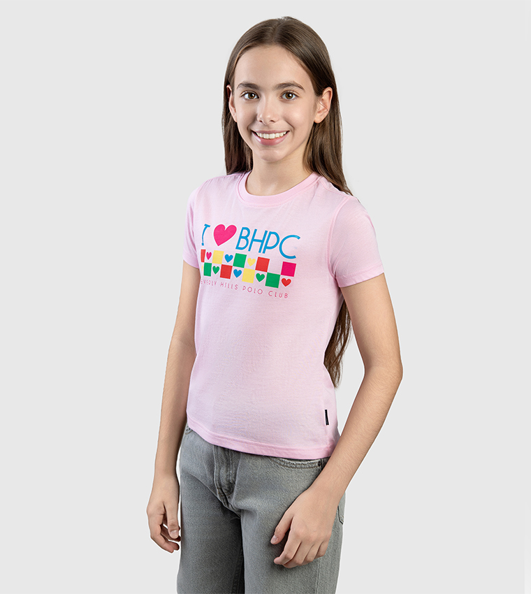 Printed Crew Neck T-Shirt
