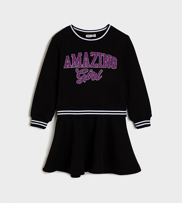 tunic dress a line sweatshirt dress