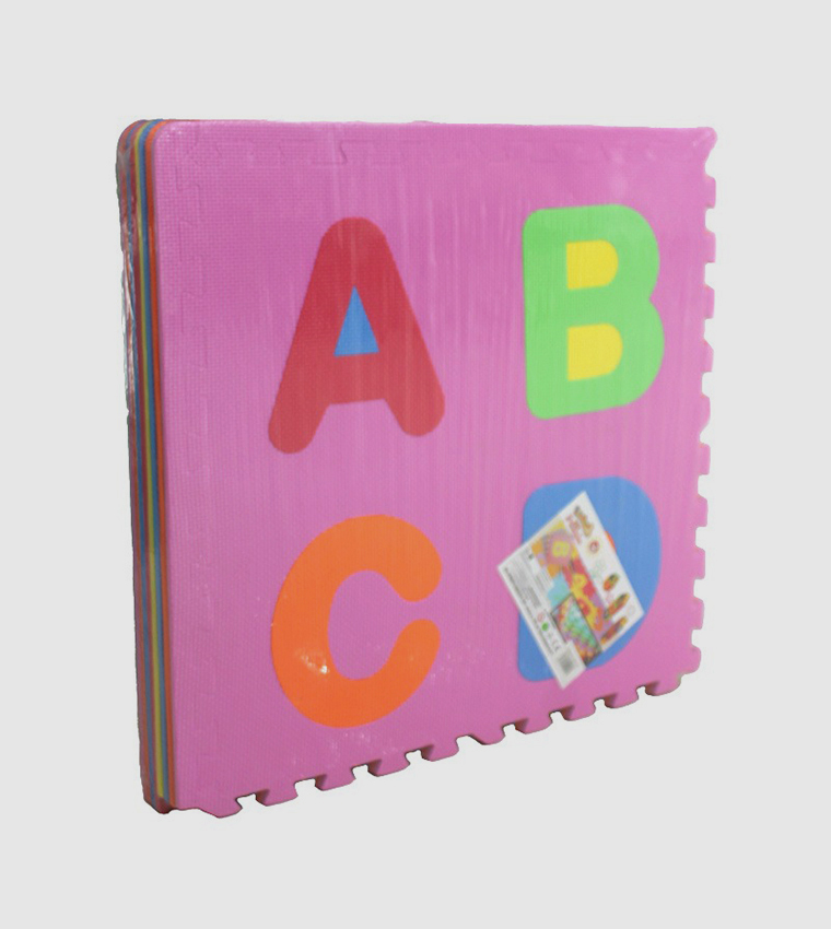 Buy FAMILY CENTER @ FC Eva Mat 9 Pieces With Alphabet And Numbers In ...