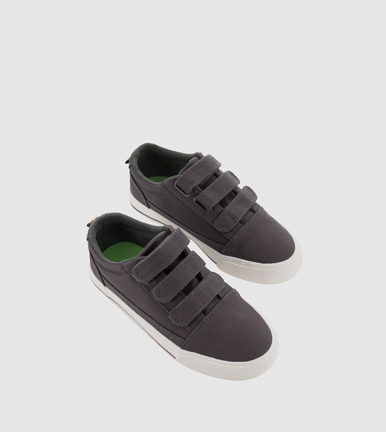 Buy R B Grey Boy Canvas Shoe In Grey 6thStreet Bahrain