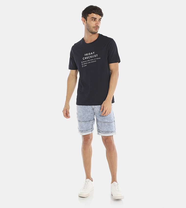 Printed Regular Fit T-Shirt