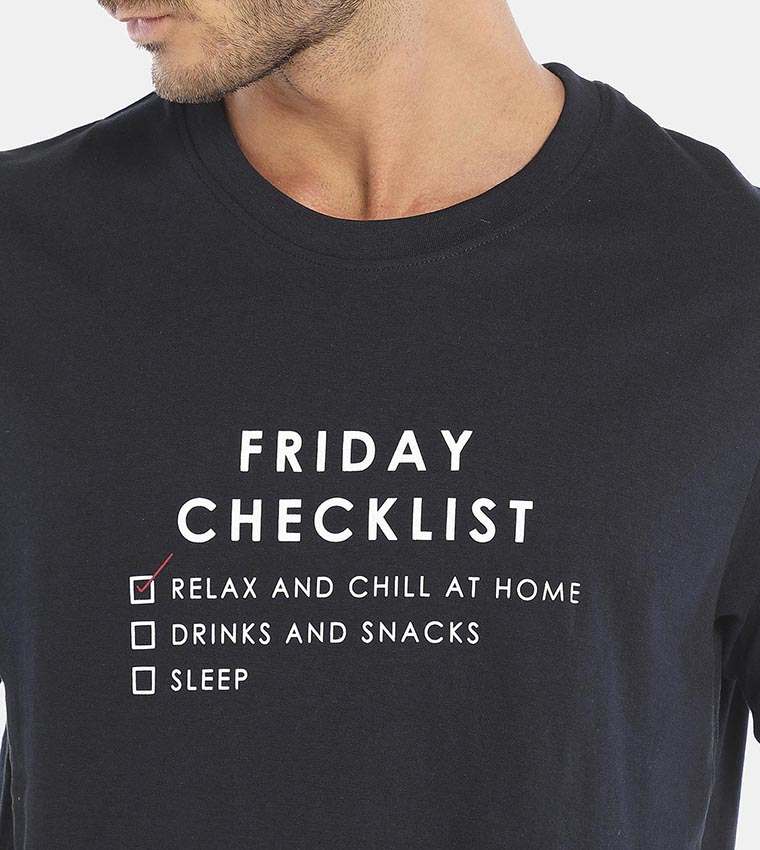 Printed Regular Fit T-Shirt