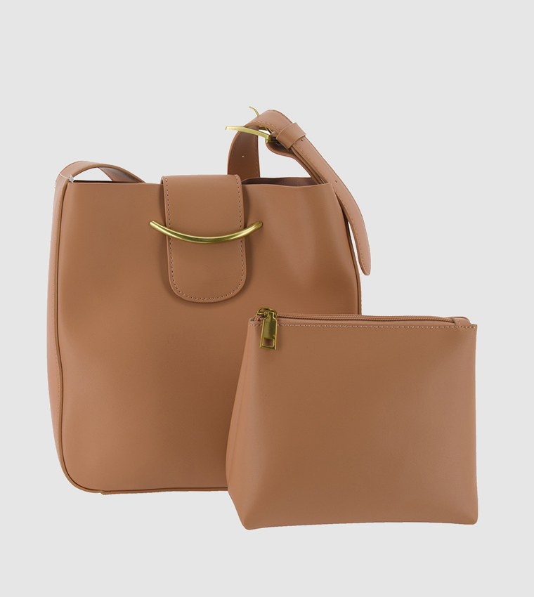 Buy R B Shoulder Bag In Tan 6thStreet Oman