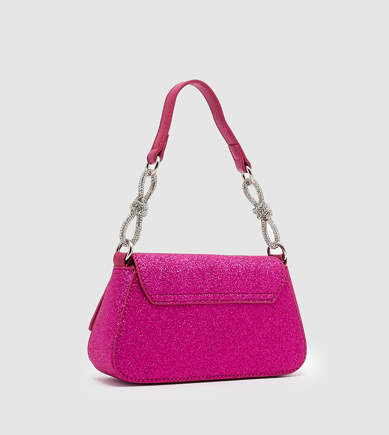 Buy Cuple Embellished Shoulder Bag In Fuchsia 6thStreet UAE