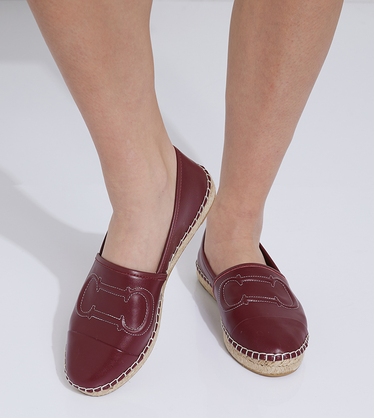 Maroon espadrilles cheap