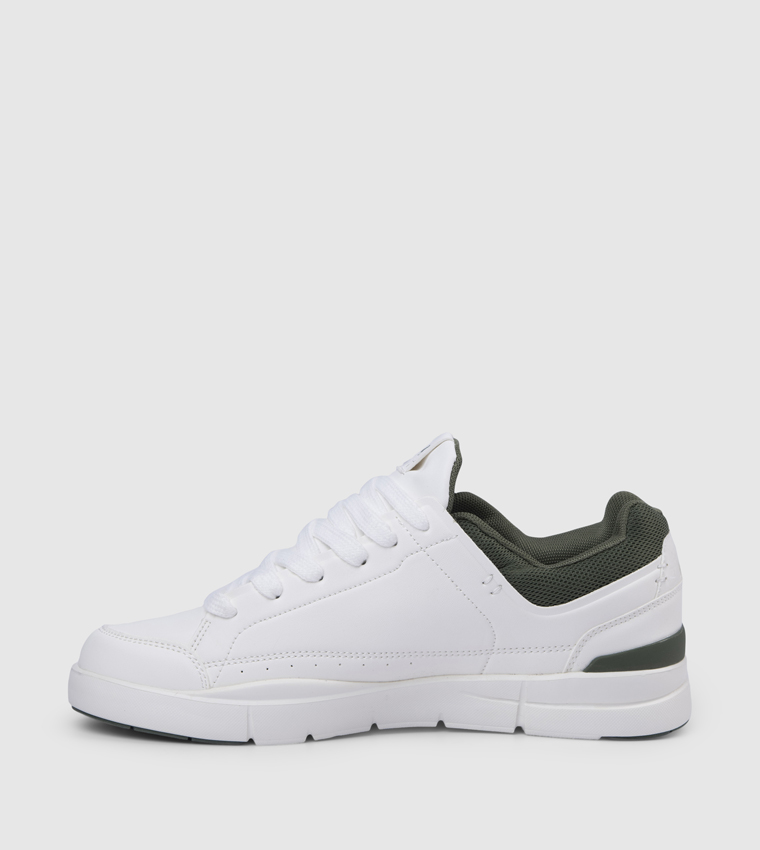 Logo Detail Lace-Up Sneakers