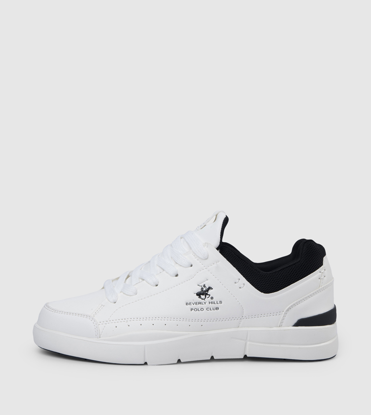 Logo Detail Lace-Up Sneakers
