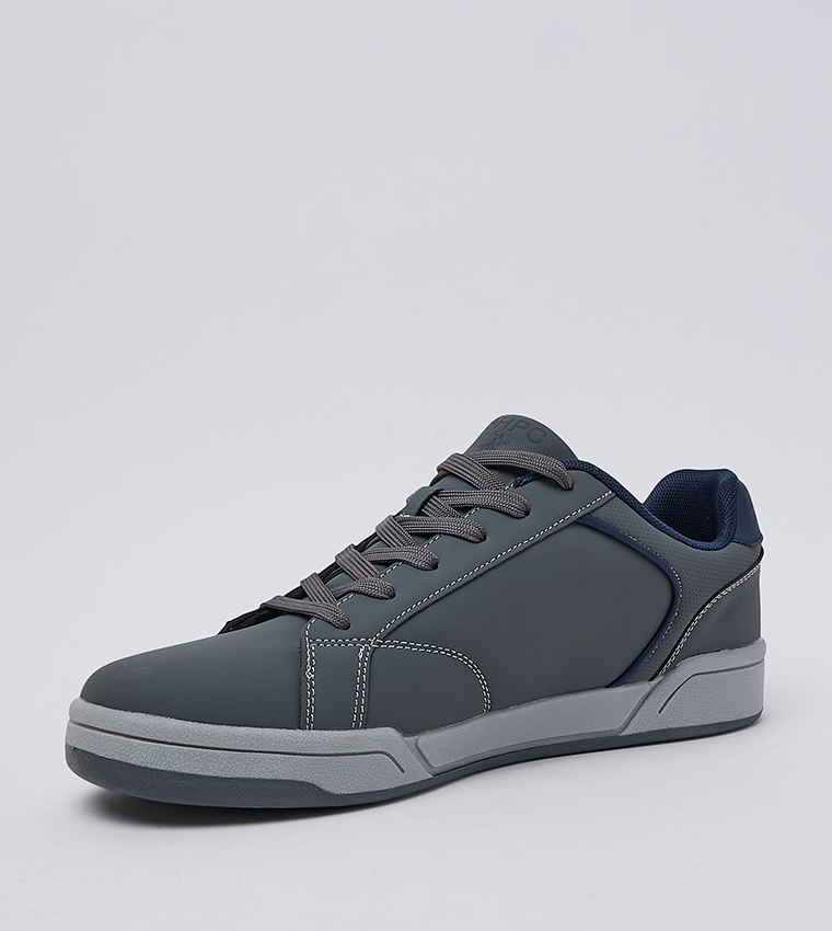 Logo Printed Lace-Up Sneakers