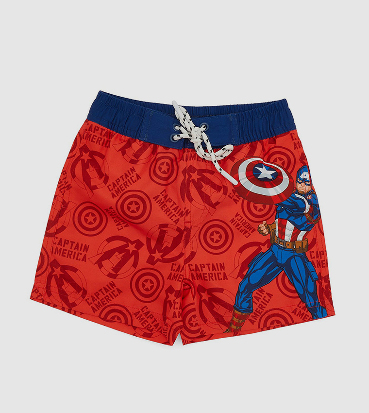 Captain america swim shorts clearance