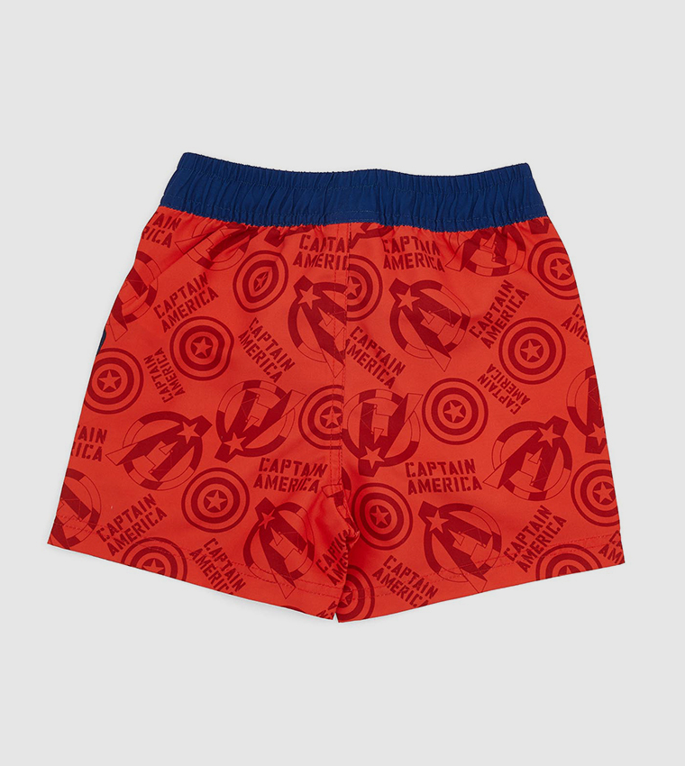 Captain america hotsell swim shorts