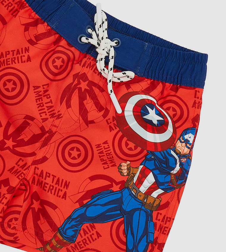 Captain america hotsell swim shorts