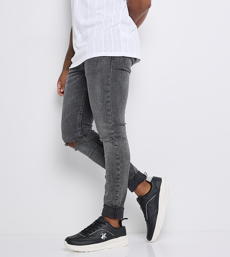 Logo Printed Runner Sneakers