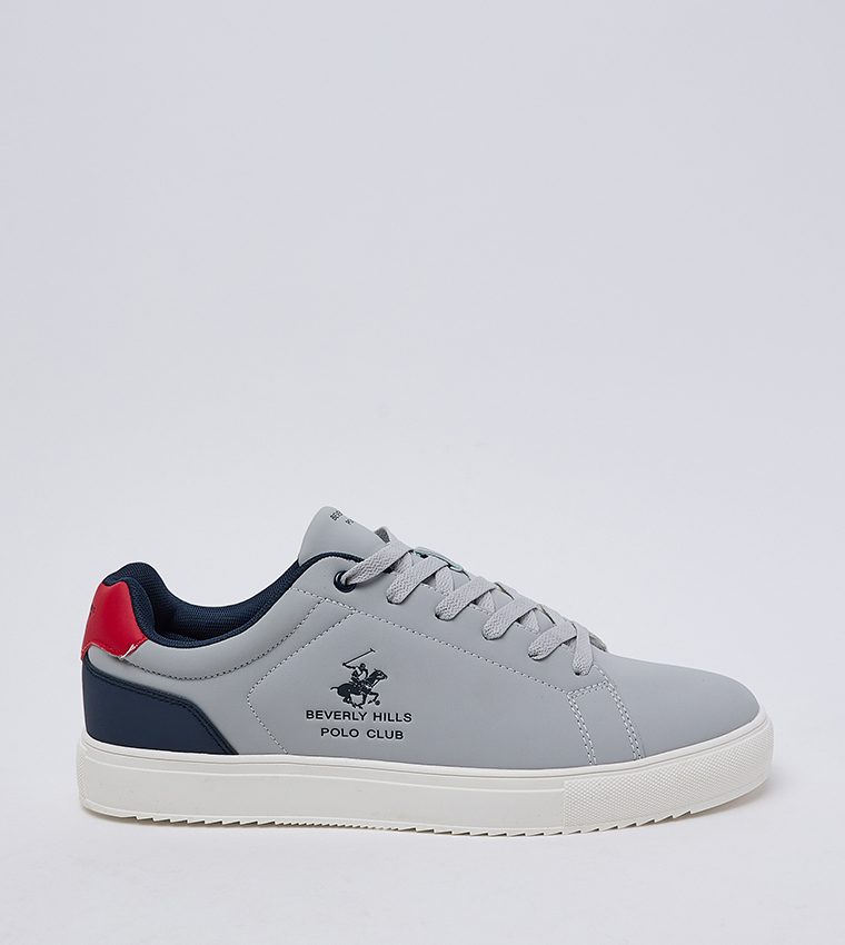 Logo Printed Lace-Up Sneakers