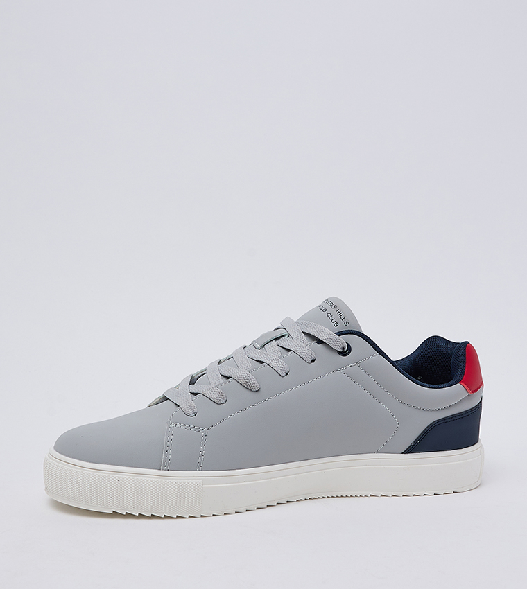Logo Printed Lace-Up Sneakers