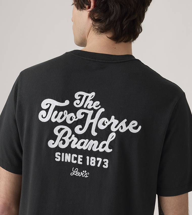 Embroidered Short Sleeves Casual T-Shirt