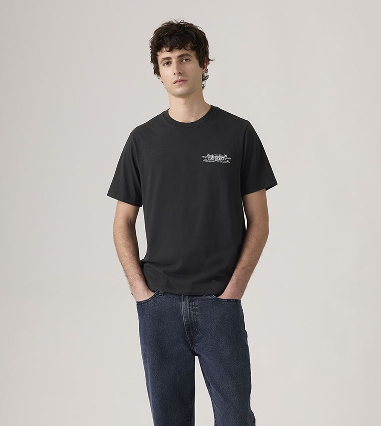 Embroidered Short Sleeves Casual T-Shirt